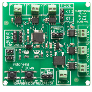 Stall and Kato points motor driver board