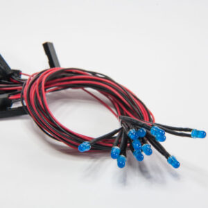 LED single BLUE Cable Pack (24cm)