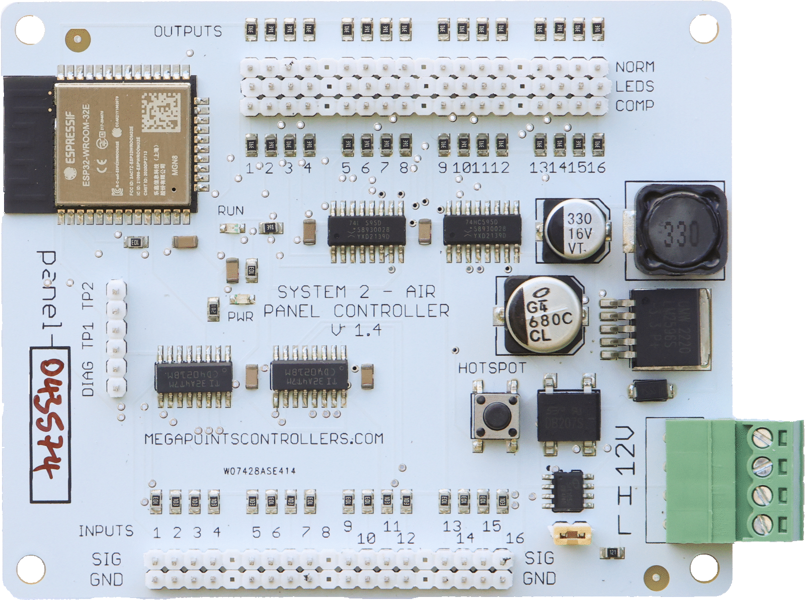 System 2 Panel Controller
