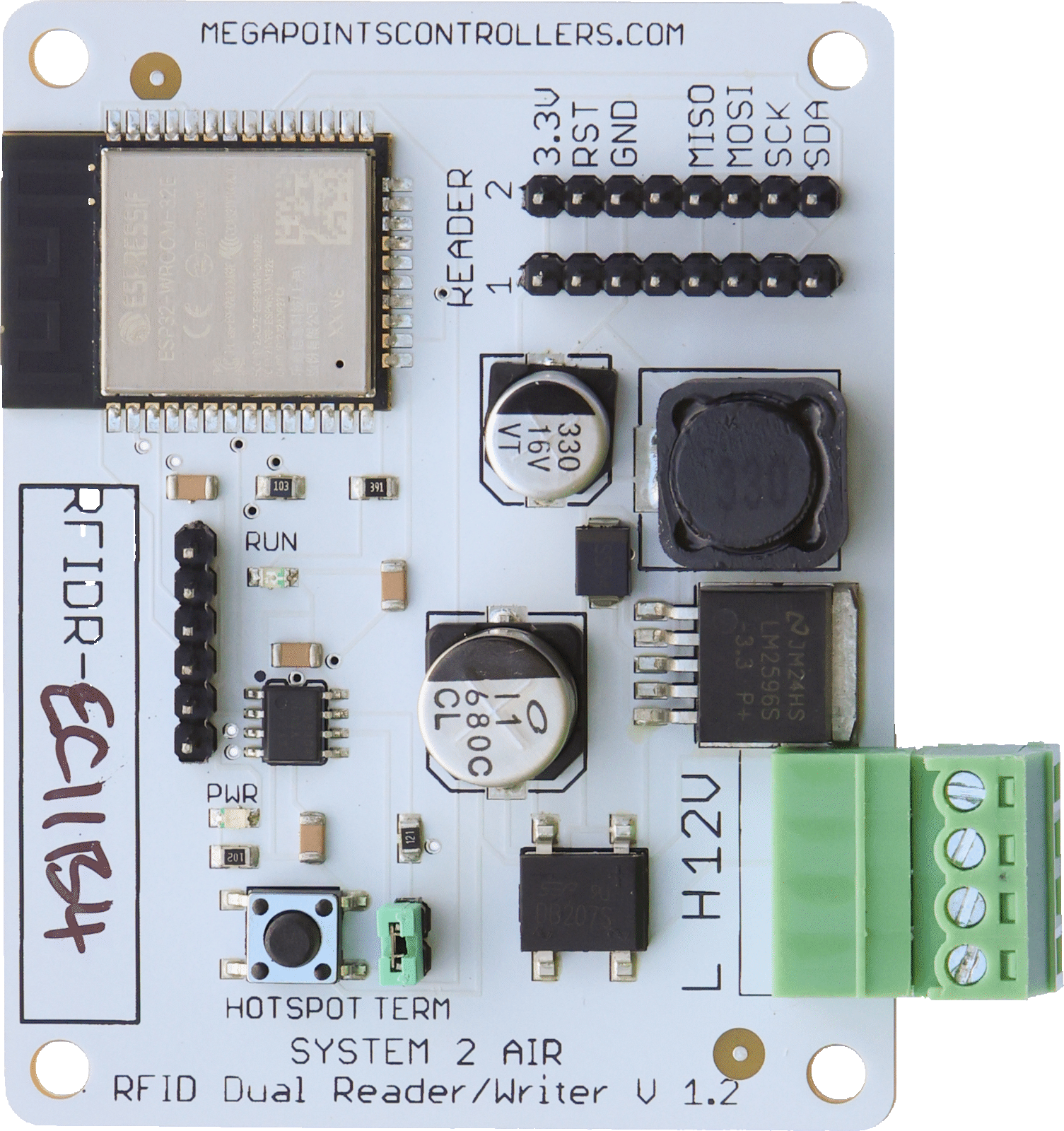 System2 RFID Dual Reader (Board only)